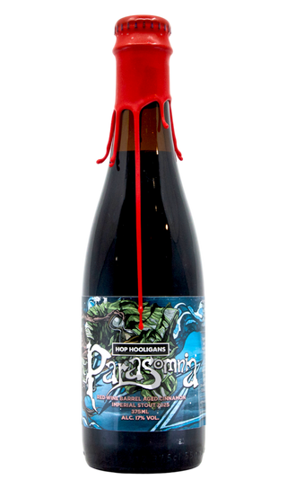 Hop Hooligans Parasomnia: Red Wine BA Cinnamon (2025, Red Wax)