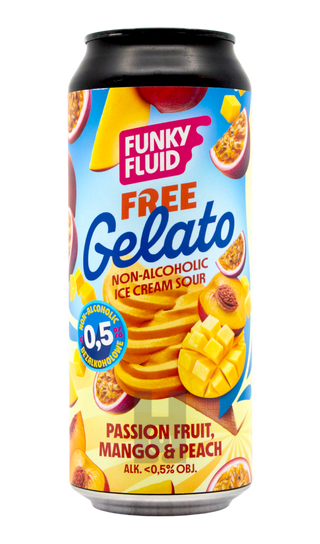 Funky Fluid Free Gelato: Passionfruit, Mango & Peach