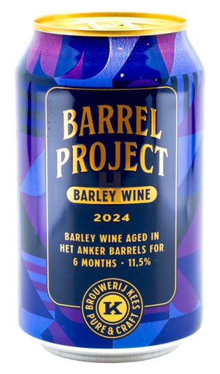 Kees Barrel Project 2024 Barley Wine Aged In Anker Barrels