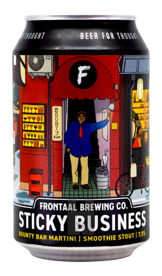 Frontaal Sticky Business: Bounty Bar Martini