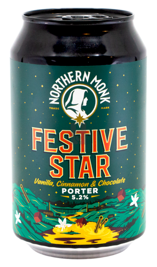 Northern Monk FESTIVE STAR 2024 // VANILLA, CINNAMON & CHOCOLATE PORTER