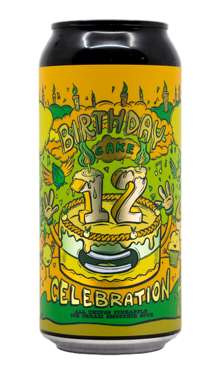Amundsen 12th Birthday Cake Celebration - All Things Pineapple Ice Cream Smoothie Sour