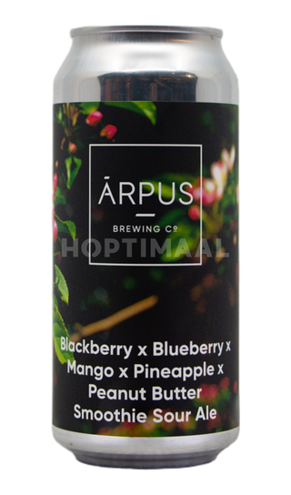 Arpus Blackberry X Blueberry X Mango X Pineapple X Peanut Butter Smoothie Sour Ale