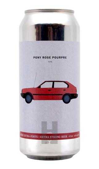 Brasserie Sir John Pony Rose Pourpre
