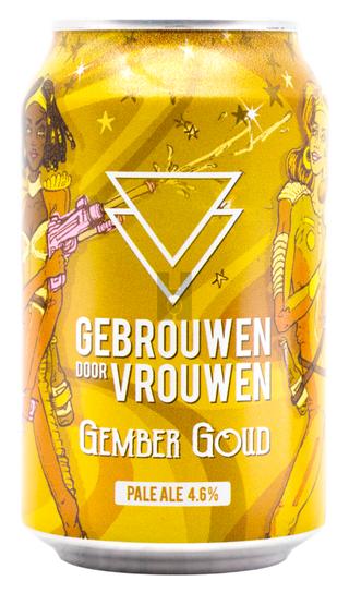 Gebrouwen door Vrouwen Gember Goud