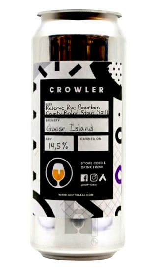 Goose Island (CROWLER) Reserve Rye Bourbon County Brand Stout (2019)