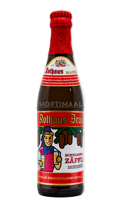 Badische Staatsbrauerei Rothaus Schwarzwald Zäpfle naturtrüb / Maidle