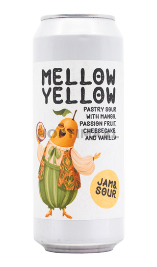Clef Mellow Yellow, Pastry Sour With Mangos, Passion Fruits, Cheesecake And Vanilla