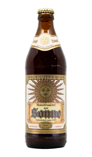 Hausbrauerei zur Sonne Bischberg Zunft Trunk