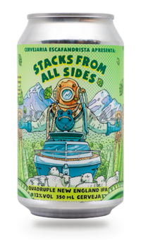 Cervejaria Escafandrista Stacks From All Sides