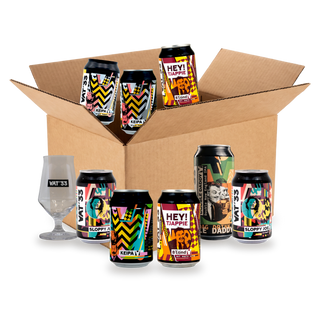 Brouwerij van de maand: VAT'33: doos met de bieren uit de box
