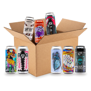 Canada bierpakket: de top: doos met de bieren uit de box