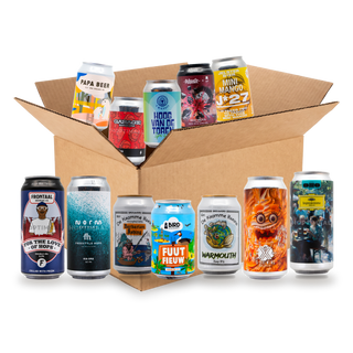 IPA 12-pack: doos met de bieren uit de box