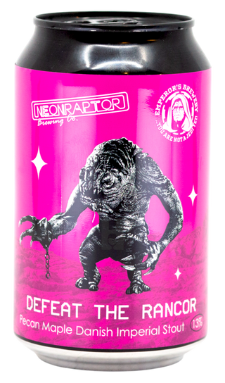 Neon Raptor Defeat the Rancor