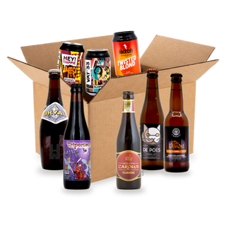 Ontdekbox Zacht & Rond: doos met de bieren uit de box
