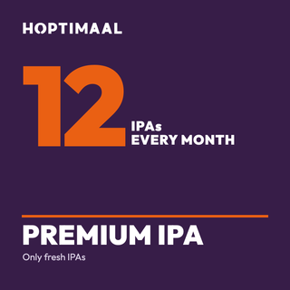 Beer Club Premium IPA: ±12 IPA's per maand